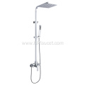 Wall mounted shower faucet with sprayer